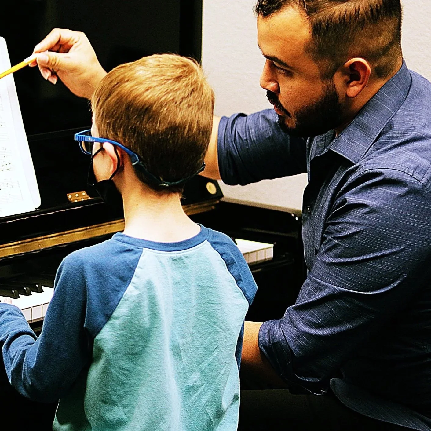 Personal music instruction at MBMS